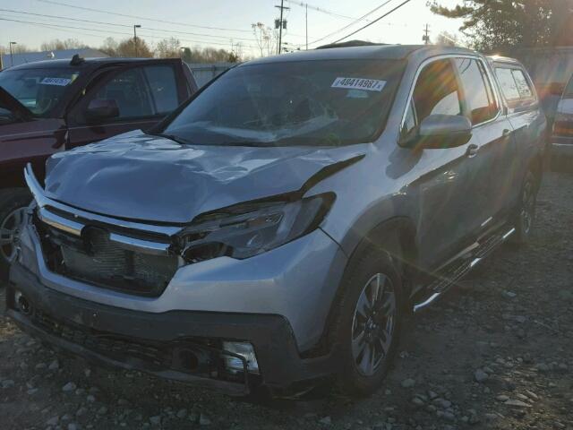 5FPYK3F53HB002346 - 2017 HONDA RIDGELINE SILVER photo 2