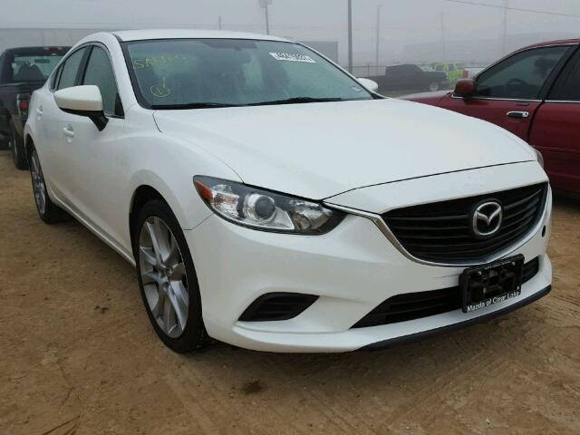 JM1GJ1V66E1144569 - 2014 MAZDA 6 TOURING WHITE photo 1