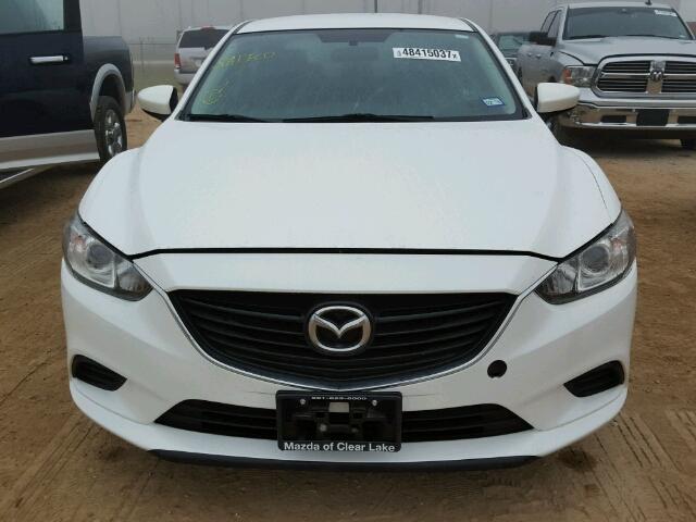 JM1GJ1V66E1144569 - 2014 MAZDA 6 TOURING WHITE photo 9