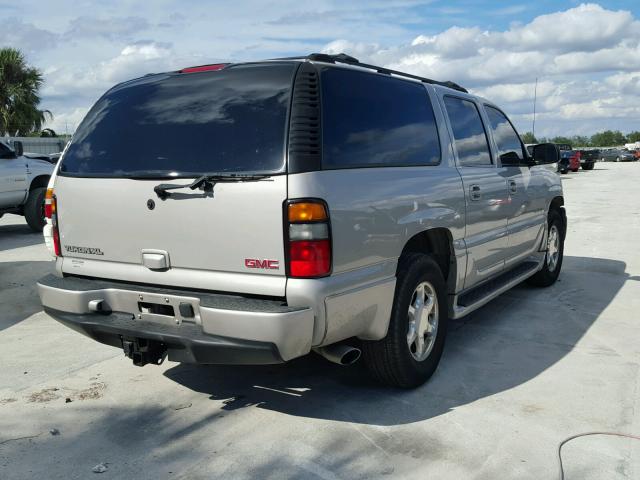 1GKFK66U54J160106 - 2004 GMC YUKON XL D BEIGE photo 4