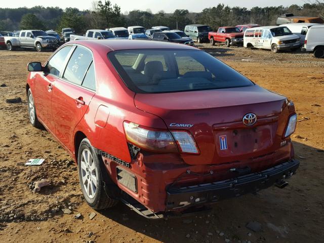 4T1BB46K87U030736 - 2007 TOYOTA CAMRY NEW RED photo 3