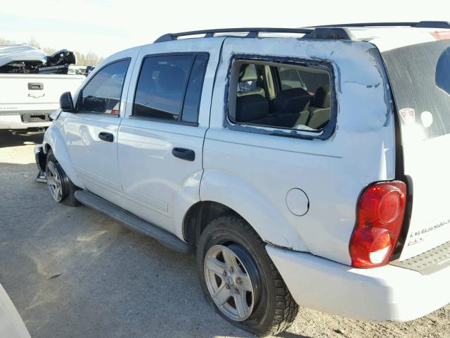 1D4HB48D94F214454 - 2004 DODGE DURANGO SL WHITE photo 9