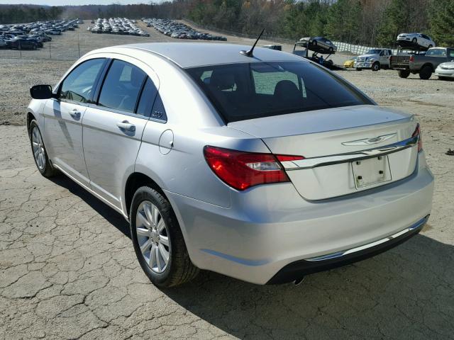 1C3CCBBG6CN131584 - 2012 CHRYSLER 200 TOURIN SILVER photo 3