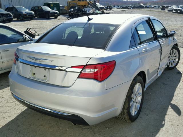 1C3CCBBG6CN131584 - 2012 CHRYSLER 200 TOURIN SILVER photo 4