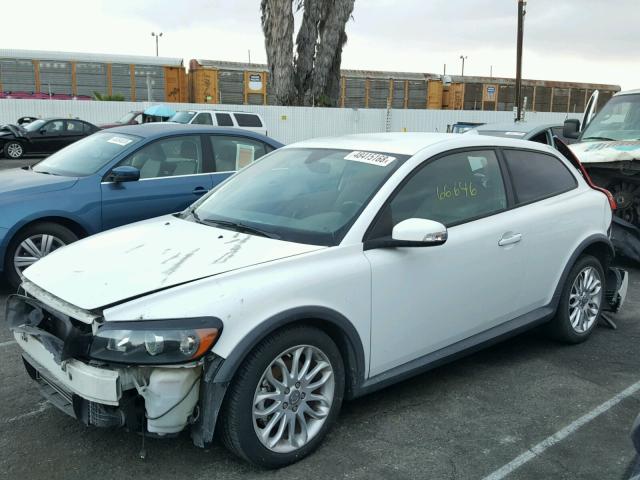 YV1MK672682062986 - 2008 VOLVO C30 T5 WHITE photo 2