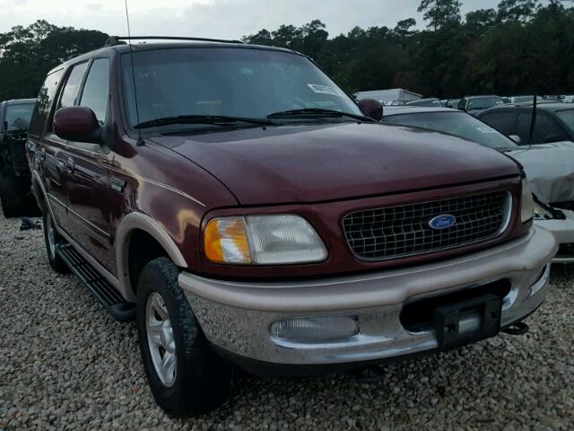 1FMFU18L5VLB14564 - 1997 FORD EXPEDITION BURGUNDY photo 1