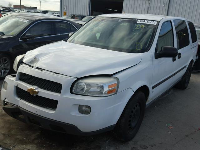 1GBDV13177D178282 - 2007 CHEVROLET UPLANDER I WHITE photo 2