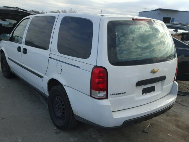 1GBDV13177D178282 - 2007 CHEVROLET UPLANDER I WHITE photo 3