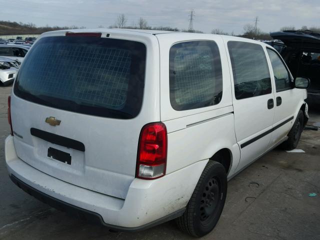 1GBDV13177D178282 - 2007 CHEVROLET UPLANDER I WHITE photo 4