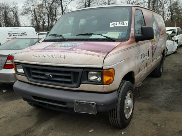 1FTNE14LX7DB44448 - 2007 FORD ECONOLINE WHITE photo 2