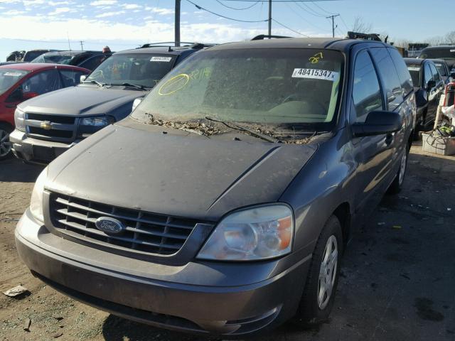 2FMZA51676BA15425 - 2006 FORD FREESTAR S GRAY photo 2