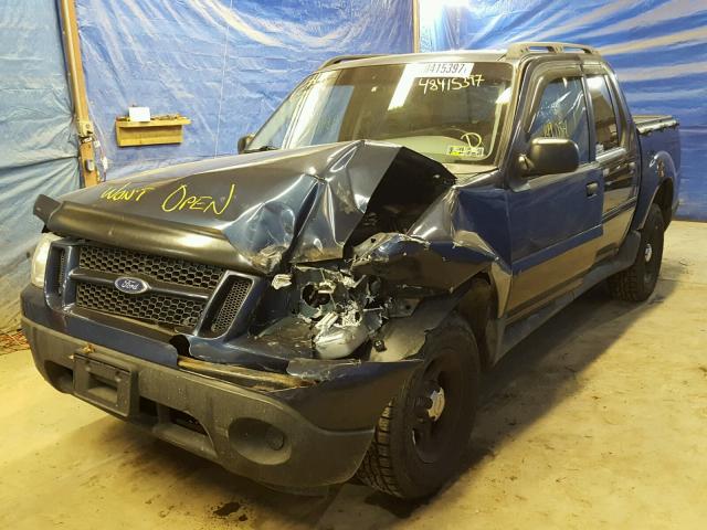 1FMZU77E63UC57646 - 2003 FORD EXPLORER S 蓝色 照片 2