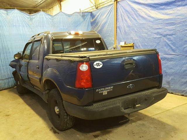 1FMZU77E63UC57646 - 2003 FORD EXPLORER S BLUE photo 3