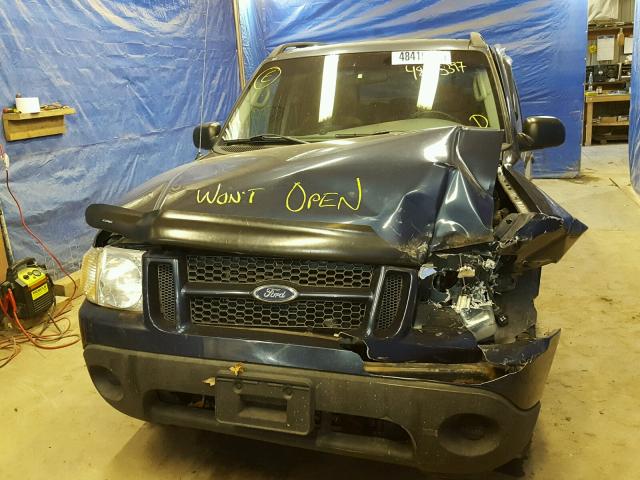 1FMZU77E63UC57646 - 2003 FORD EXPLORER S BLUE photo 9