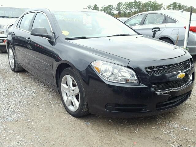 1G1ZB5E06CF266964 - 2012 CHEVROLET MALIBU LS BLACK photo 1