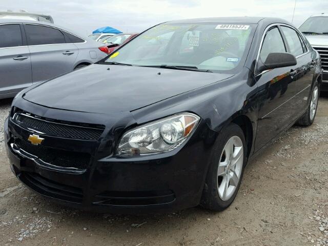 1G1ZB5E06CF266964 - 2012 CHEVROLET MALIBU LS BLACK photo 2