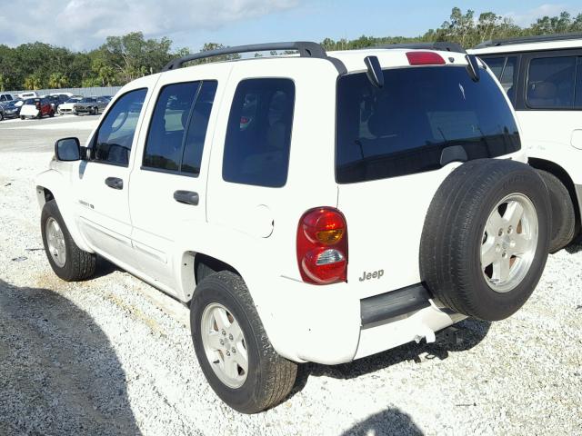 1J4GK58K22W336299 - 2002 JEEP LIBERTY LI WHITE photo 3