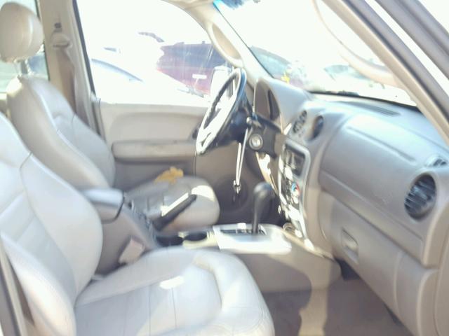 1J4GK58K22W336299 - 2002 JEEP LIBERTY LI WHITE photo 5