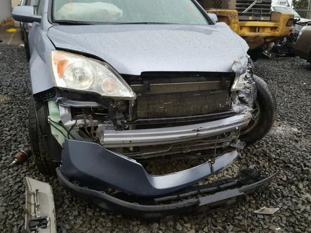 JHLRE38798C018828 - 2008 HONDA CR-V EXL SILVER photo 9