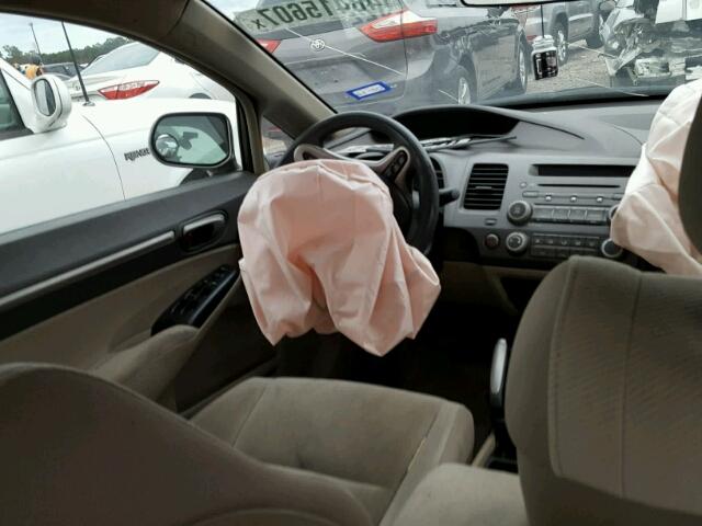 1HGFA16889L026398 - 2009 HONDA CIVIC EX GRAY photo 9