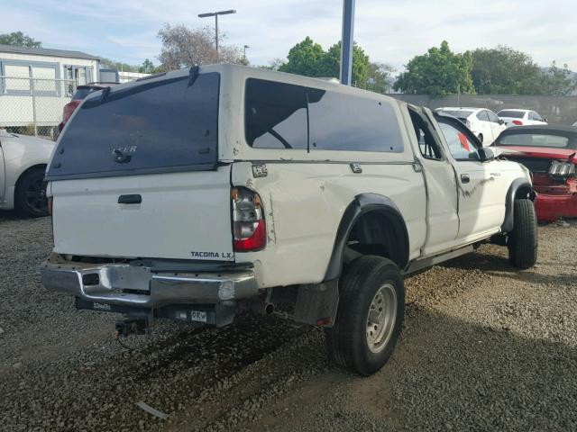 4TAVL52N6VZ322028 - 1997 TOYOTA TACOMA XTR WHITE photo 4