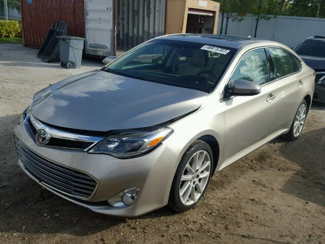 4T1BK1EB7DU039391 - 2013 TOYOTA AVALON BAS GOLD photo 2