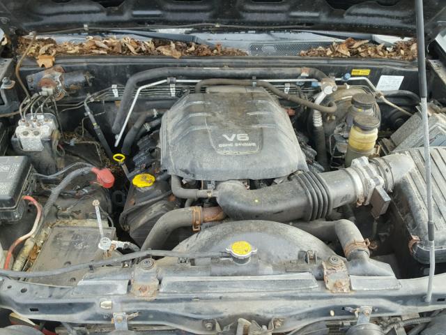 4S2DF58X424617299 - 2002 ISUZU AXIOM XS Boz foto 7