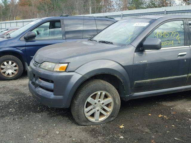 4S2DF58X424617299 - 2002 ISUZU AXIOM XS Boz foto 9