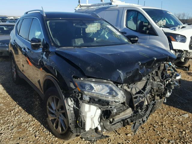 5N1AT2MV9FC768270 - 2015 NISSAN ROGUE S BLACK photo 1