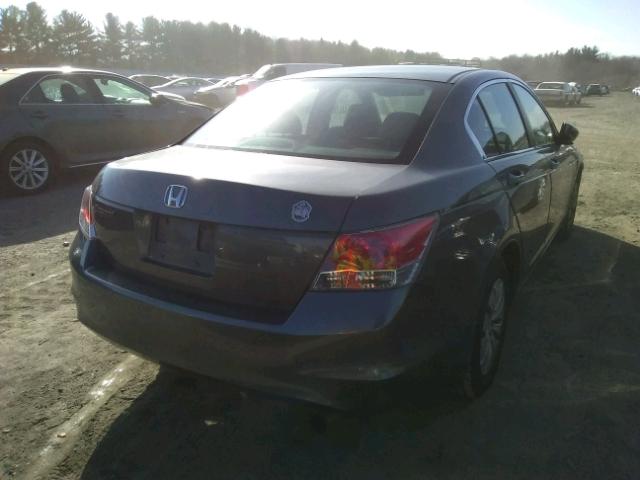 1HGCP253X8A122184 - 2008 HONDA ACCORD LX GRAY photo 4