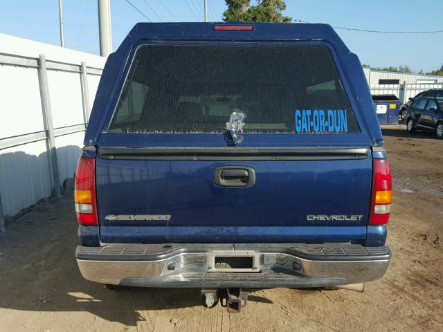 2GCEC19T521286287 - 2002 CHEVROLET SILVERADO BLUE photo 10