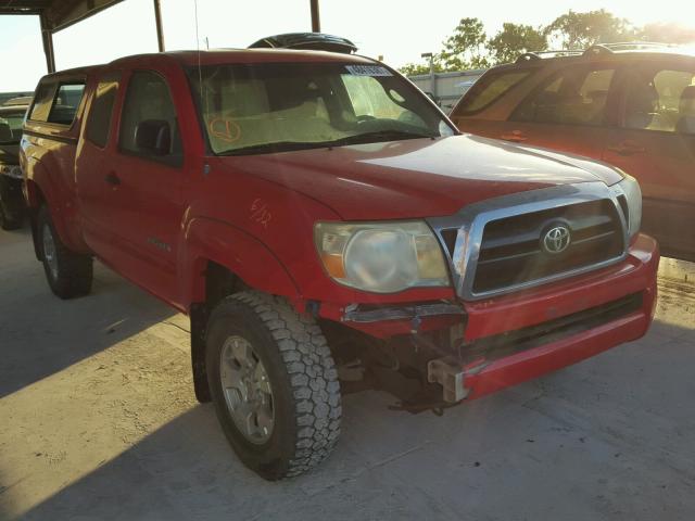 5TEUU42N26Z297576 - 2006 TOYOTA TACOMA ACC RED photo 1