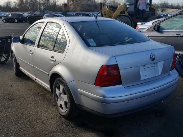 3VWST29M71M017357 - 2001 VOLKSWAGEN JETTA GLS SILVER photo 3