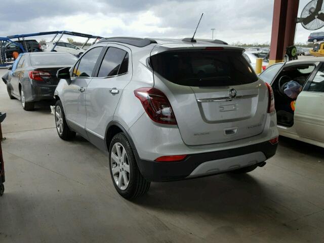 KL4CJCSB8HB068258 - 2017 BUICK ENCORE ESS SILVER photo 3