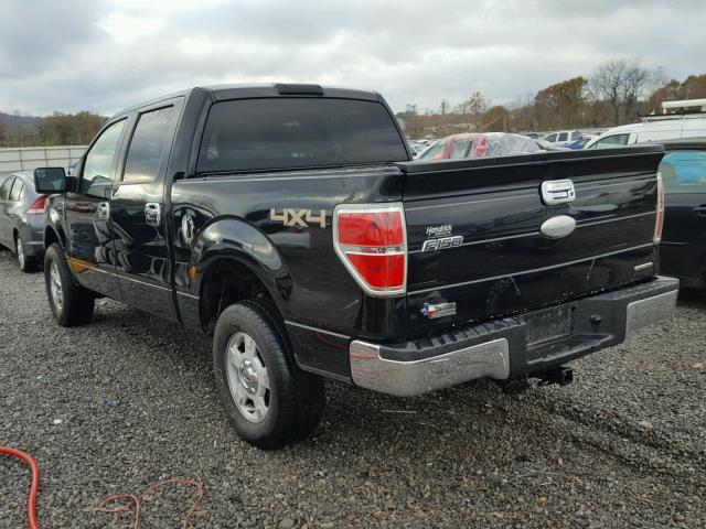 1FTFW1EF5BKD99782 - 2011 FORD F150 SUPER BLACK photo 3