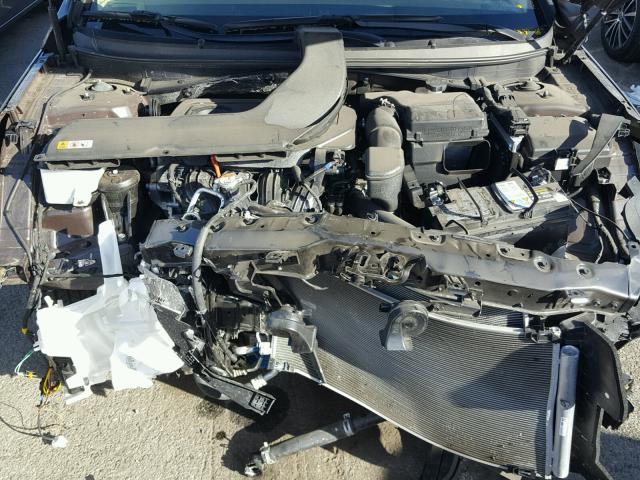 5NPE24AF7HH451015 - 2017 HYUNDAI SONATA SE BROWN photo 7