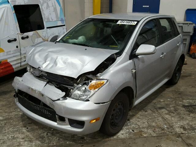 JTKKT624160134066 - 2006 TOYOTA SCION XA SILVER photo 2