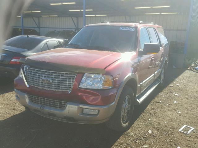 1FMPU18L14LA79718 - 2004 FORD EXPEDITION RED photo 2