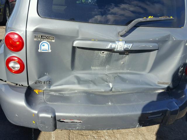3GNCA13B09S547232 - 2009 CHEVROLET HHR LS Plata foto 9