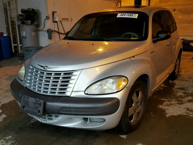 3C8FY68B62T278367 - 2002 CHRYSLER PT CRUISER SILVER photo 2