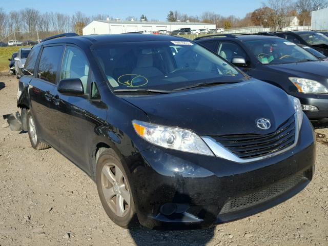 5TDKK3DC8FS572450 - 2015 TOYOTA SIENNA LE BLACK photo 1