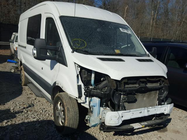 1FTYE2CM2FKA49003 - 2015 FORD TRANSIT T- WHITE photo 1