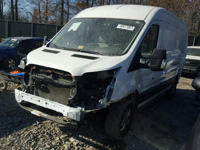 1FTYE2CM2FKA49003 - 2015 FORD TRANSIT T- WHITE photo 2