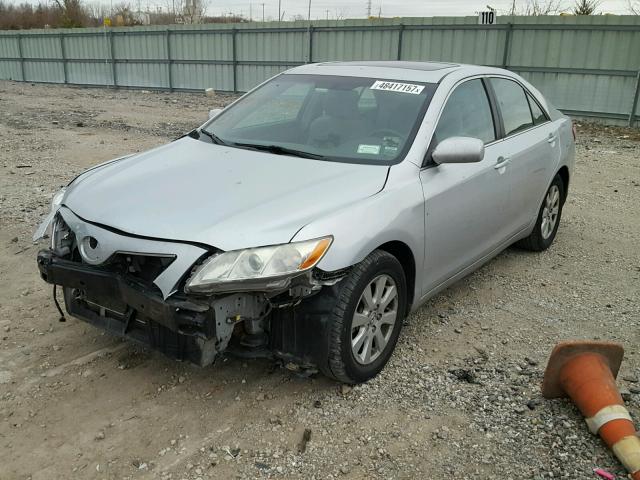 4T1BE46K27U050780 - 2007 TOYOTA CAMRY NEW SILVER photo 2