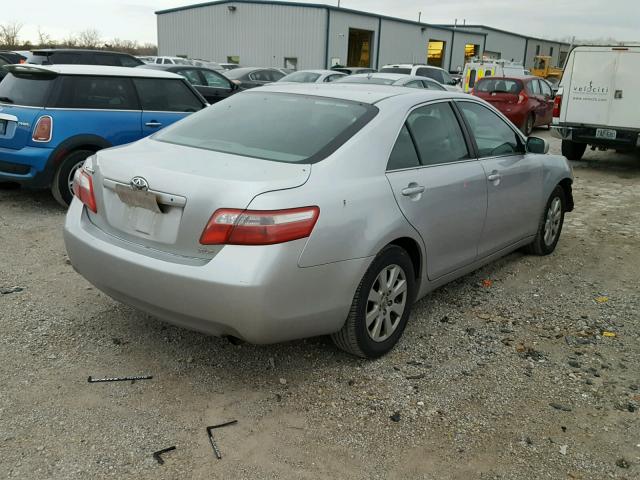 4T1BE46K27U050780 - 2007 TOYOTA CAMRY NEW SILVER photo 4