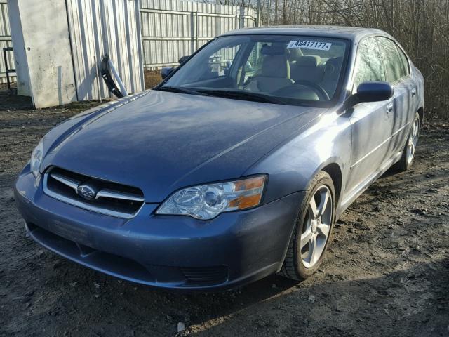 4S3BL626967218765 - 2006 SUBARU LEGACY 2.5 BLUE photo 2