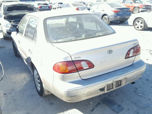 1NXBR12E1YZ337581 - 2000 TOYOTA COROLLA VE BEIGE photo 3