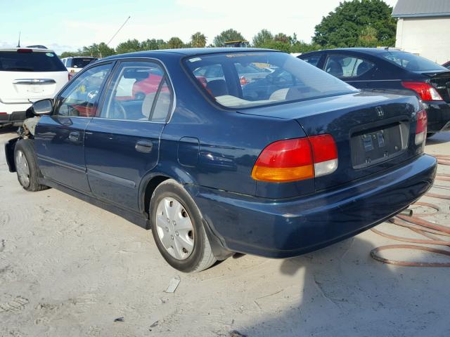 JHMEJ6677VS037521 - 1997 HONDA CIVIC LX GREEN photo 3