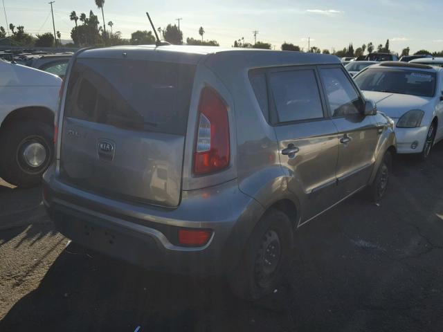 KNDJT2A58D7553204 - 2013 KIA SOUL TAN photo 4