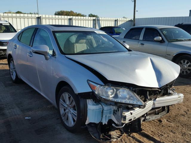 JTHBK1GG6E2108113 - 2014 LEXUS ES 350 SILVER photo 1